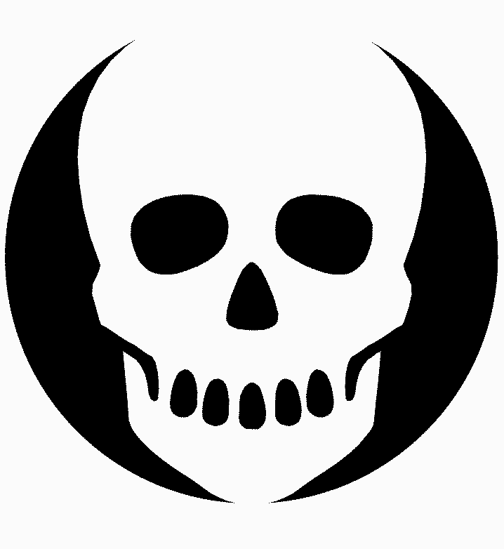 Free Printable Skull Pumpkin Carving Stencils